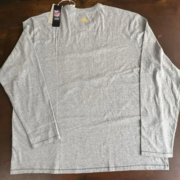 Pittsburgh Steelers Shirt Mens Large Tommy Bahama Graphic Football Long Sleeve - Picture 2 of 14